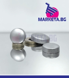 Декоративни капачки сребърни