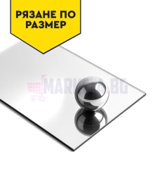 Огледален сребърен плексиглас 3 мм