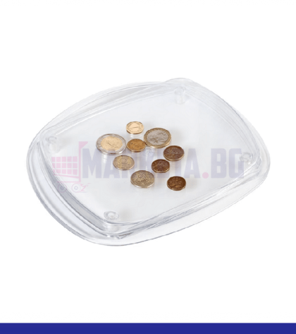 Coins with the client's logo