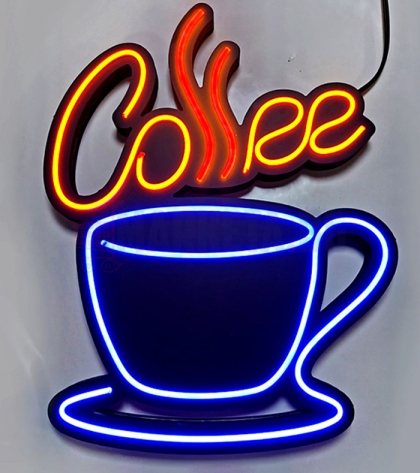 ЛЕД НЕОН  "caffe"