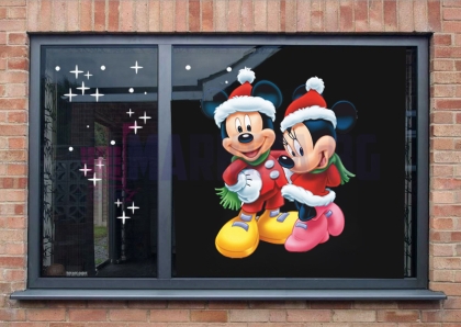  Christmas sticker "Mickey"