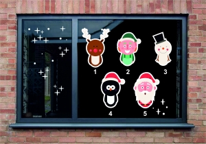 Коледен стикер