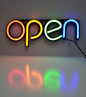 Лед неон OPEN