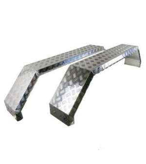 Алуминиева ламарина Рифел на парчета  4 мм. 