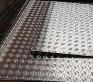 Алуминиева ламарина Рифел на парчета  5 мм. 