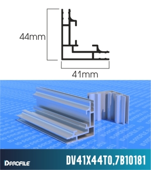 Ъглов профил за текстилни рамки