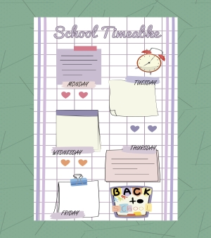 Стикер "Седмична програма"