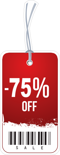 Стикер "Намаление"