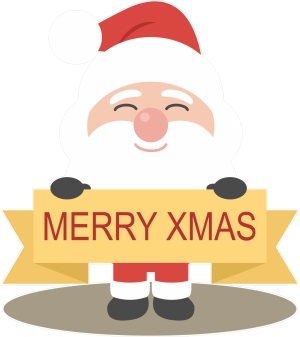 Коледен стикер