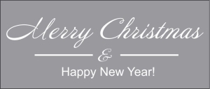 "Merry Christmas" Sticker