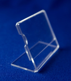 BUSINESS CABLE STAND MADE OF TRANSPARENT PLEXIGLAS