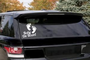 Стикер за кола  "Baby on board"