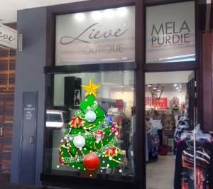 Коледен стикер "Елхичка"