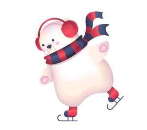 Коледен стикер "Животинче"