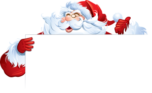 "Santa Claus" Christmas sticker