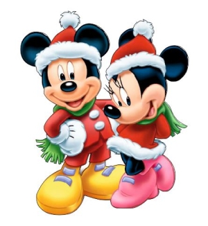  Christmas sticker "Mickey"