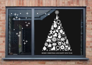 Christmas sticker "Christmas Tree"