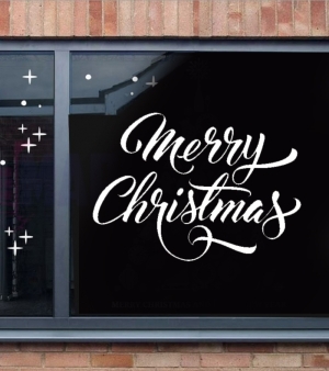 "Merry Christmas" Sticker