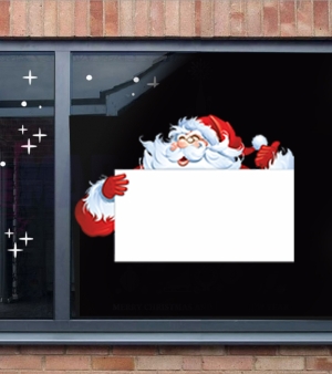 "Santa Claus" Christmas sticker