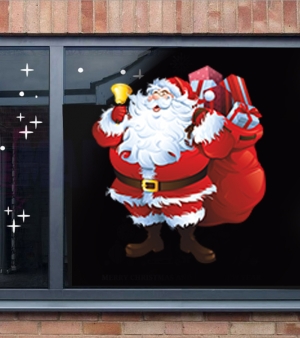 "Santa Claus" Christmas sticker