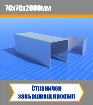 Страничен П-профил 2 м