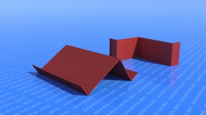 Снегодържач от поцинкована ламарина