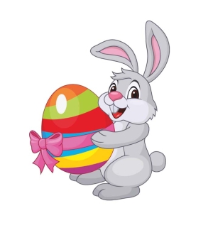 "Easter children" sticker