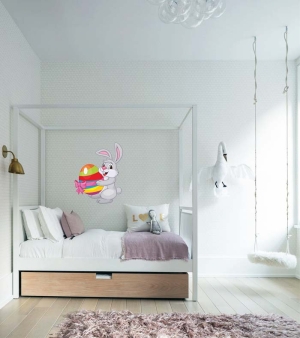 "Easter children" sticker