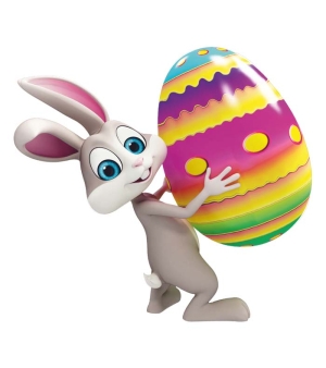 "Easter children" sticker