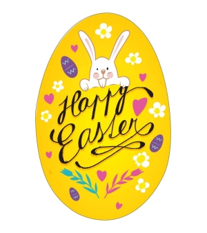 Великденски детски стикер