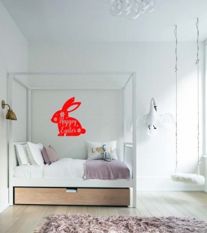 Великденски детски стикер