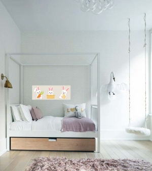 "Easter children" sticker